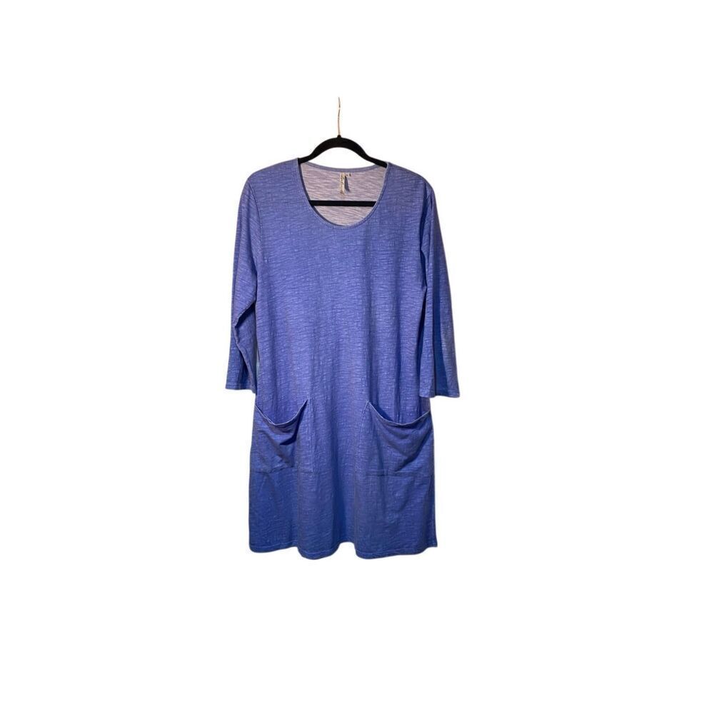 Lulu B women’s casual front pocket T-shirt dress S/M